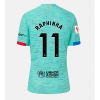 Pánský Fotbalový dres Barcelona Raphinha Belloli #11 2023-24 Třetí Krátký Rukáv